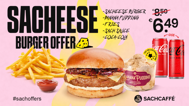 Sacheese Burger Offer